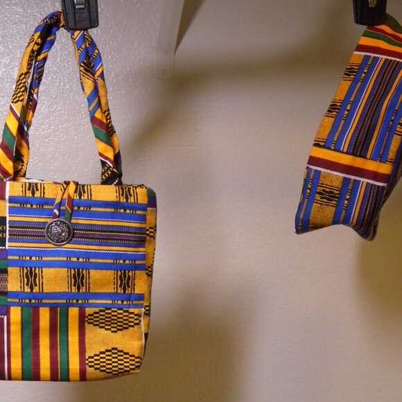 Colorful 2-Piece Set Kufi & Handbag by CB - Picture 7 of 13